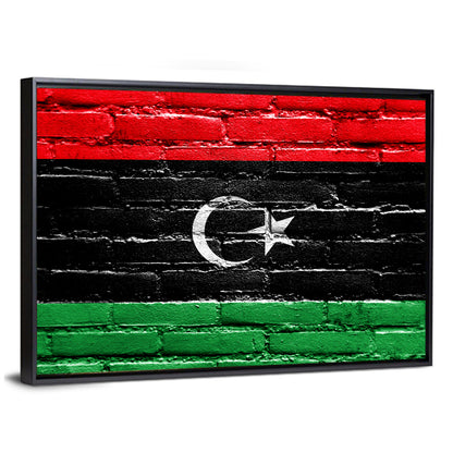 Flag Of Libya Wall Art