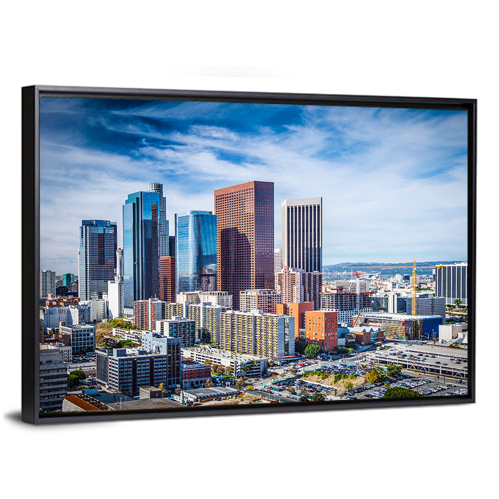 Downtown Los Angeles Skyline Wall Art