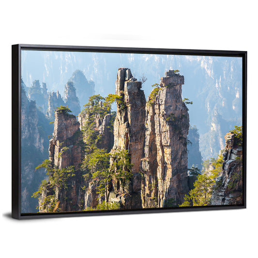 Zhangjiajie Sandstone Pillars Wall Art