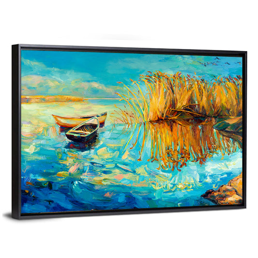 Lake and Fern Wall Art