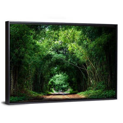 Bamboo Road in Kyoto Wall Art