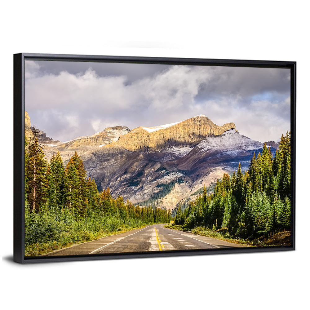 Road On Icefields Parkway Wall Art