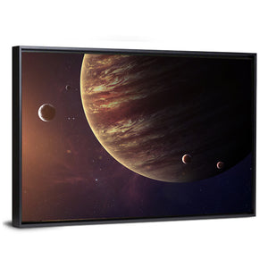 Jupiter Planet From Space Wall Art