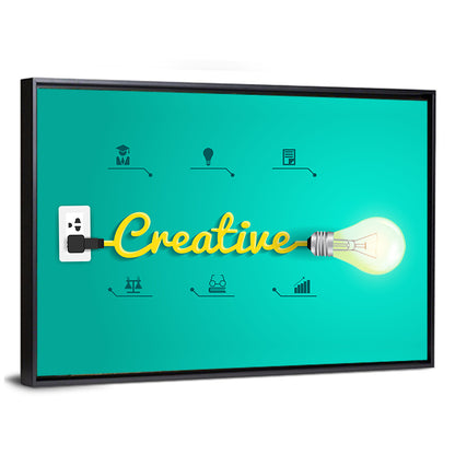 Creative Concept Typography Wall Art