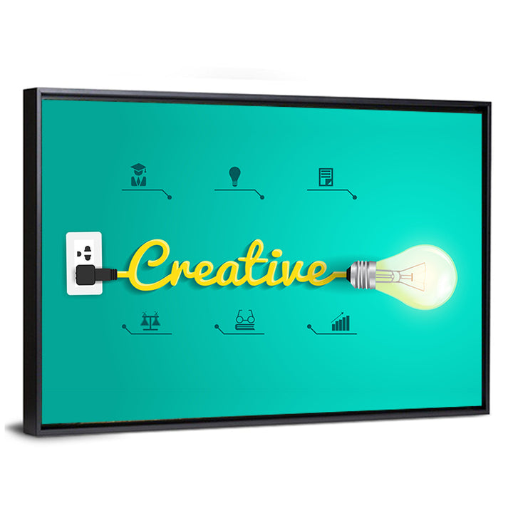 Creative Concept Typography Wall Art