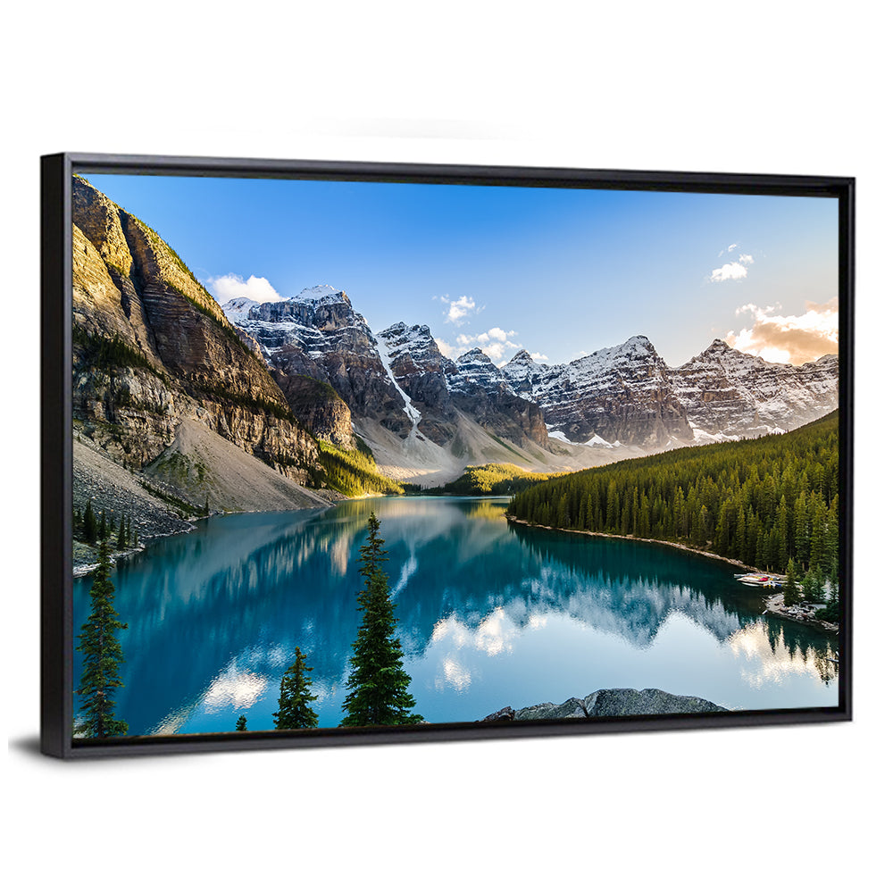 Moraine Lake Reflection, Lake Louise Wall Art
