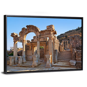 Ancient Ruins In Ephesus Turkey Wall Art