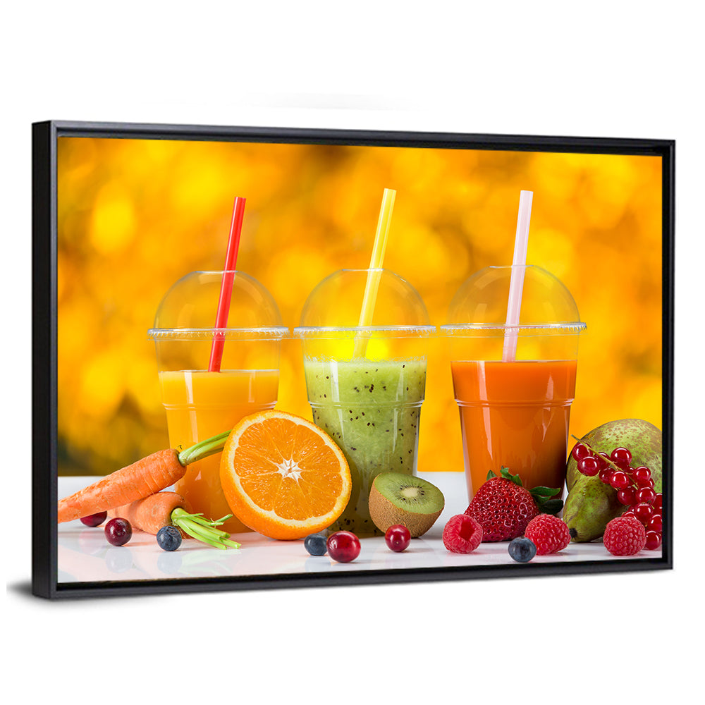 Fresh Juice Trio Wall Art