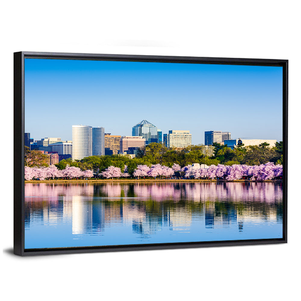 Tidal Basin Washington D.c. Cherry Blossoms Wall Art
