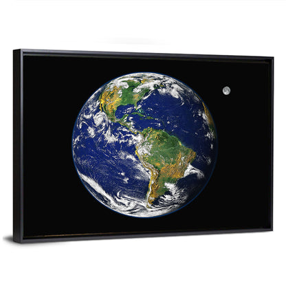 America From Space Wall Art