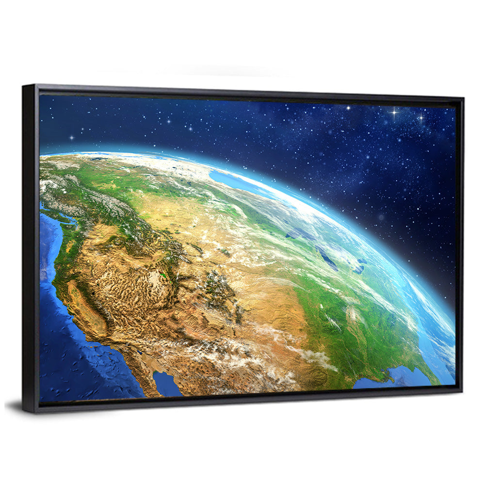 Face of the Earth Wall Art