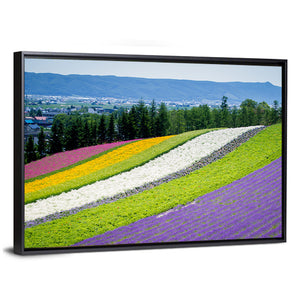 Lavender Garden In Fulano Hokkaido Wall Art