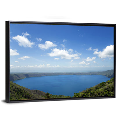 Serene Apoyo Crater Lake Wall Art