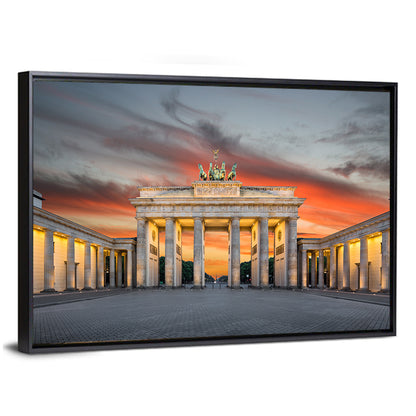 Brandenburg Gate at Dusk Wall Art