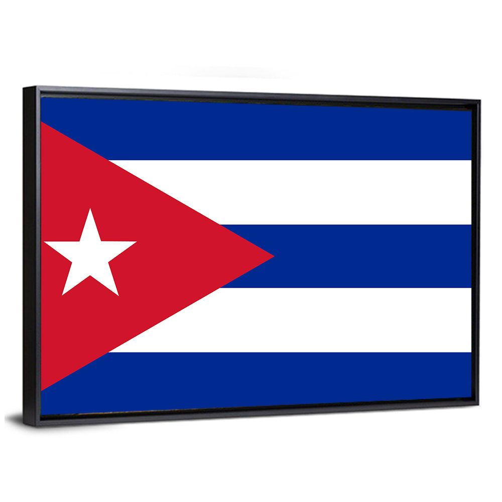 Cuban National Flag Wall Art