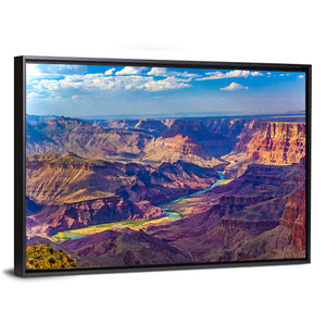 Grand Canyon At Sunrise With River Colorado Wall Art