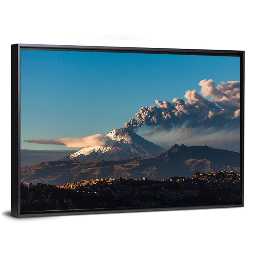 Cotopaxi Volcano Eruption Wall Art