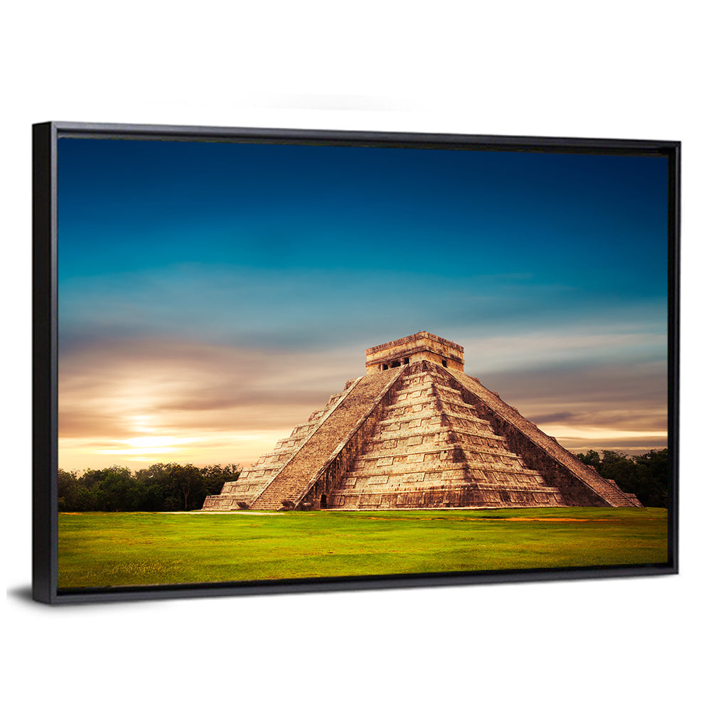 Temple of Kukulkan, Chichen Itza Wall Art