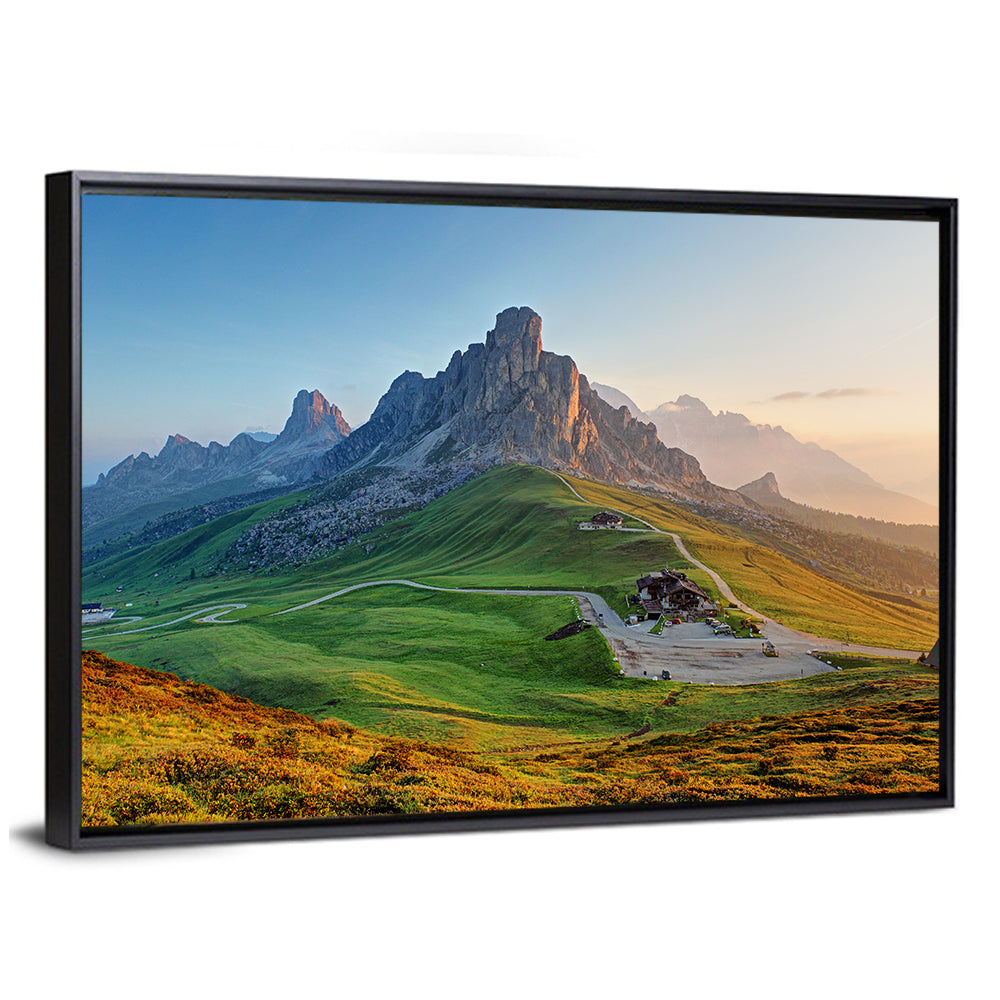 Passo Giau Dolomites Valley Wall Art