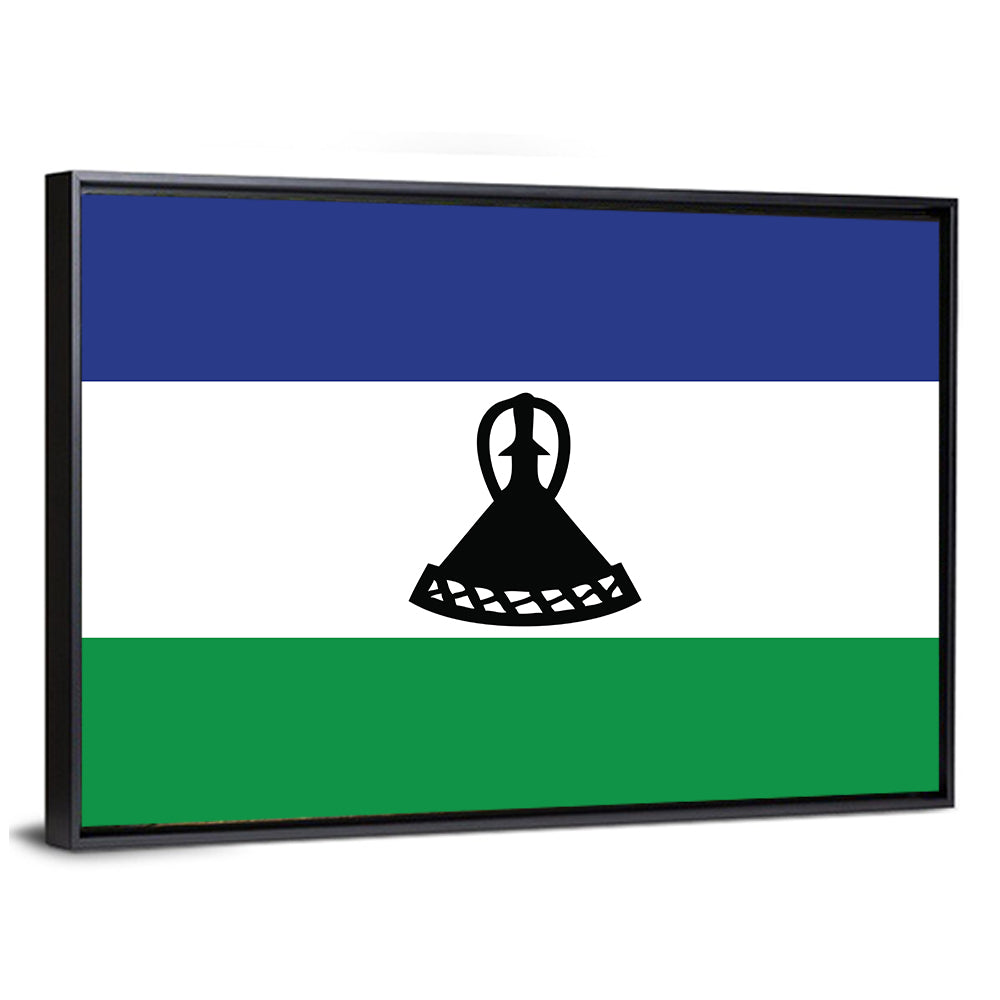 Flag Of Lesotho Wall Art