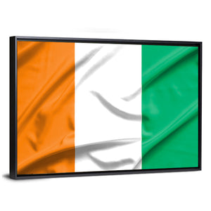 Flag Of Ivory Coast Wall Art