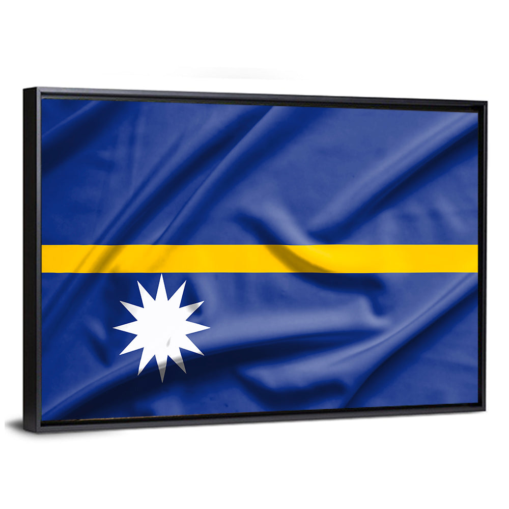 Flag of Nauru Wall Art