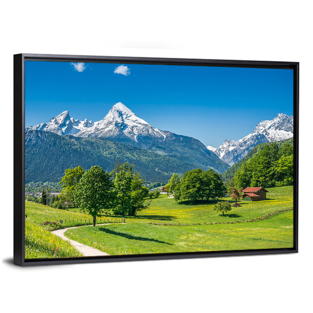 Watzmann Mountain Pastures, Berchtesgaden Wall Art
