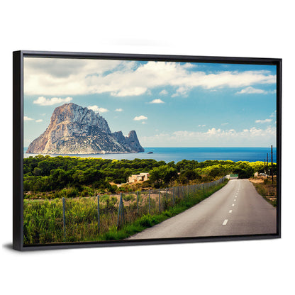 Road to Cala D'hort, Es Vedrà Wall Art