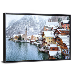 Hallstatt Town By Salzburg Wall Art