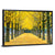 Row Of Yellow Ginkgo Tree Wall Art