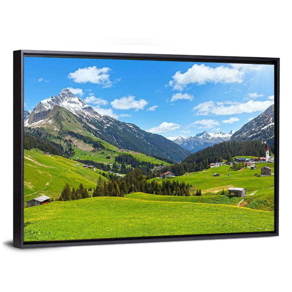 Biberkopf Meadow View Wall Art
