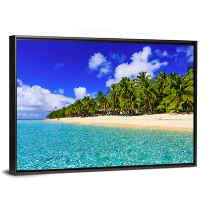 Dravuni Island Beach In Fiji Wall Art