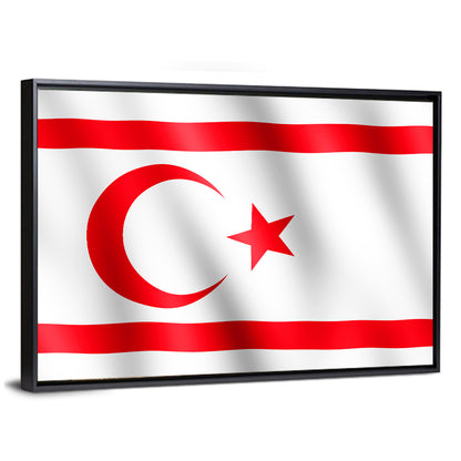 Flag Of Northern Cyprus Wall Art