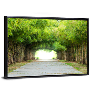 Kyoto bamboo forest walkway Wall Art