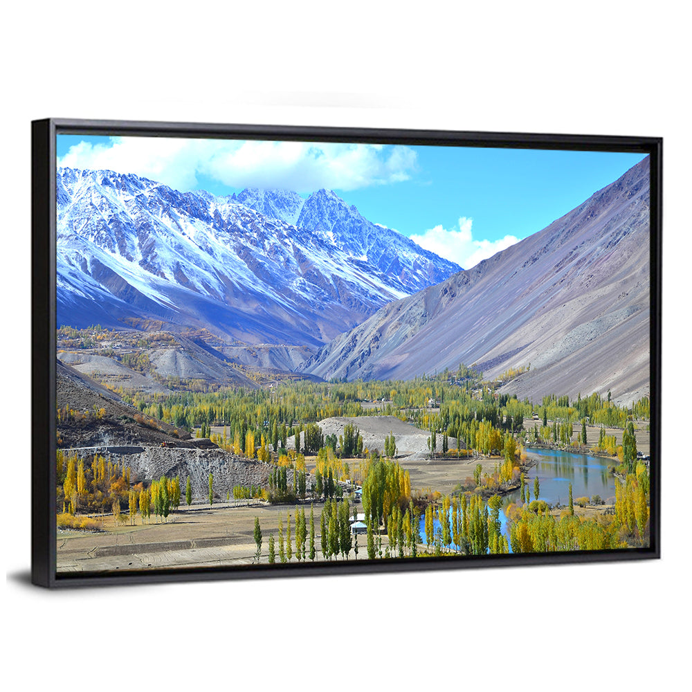 Northern Pakistan Autumn Valley Wall Art