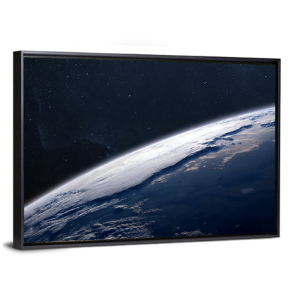 Planet Earth From Space Wall Art