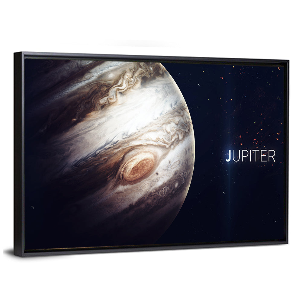 Jupiter with Great Red Spot Wall Art