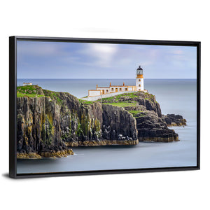 Lighthouse On Neist Point Cliffs Wall Art