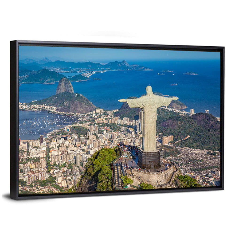 Botafogo Bay with Sugarloaf Mountain Wall Art