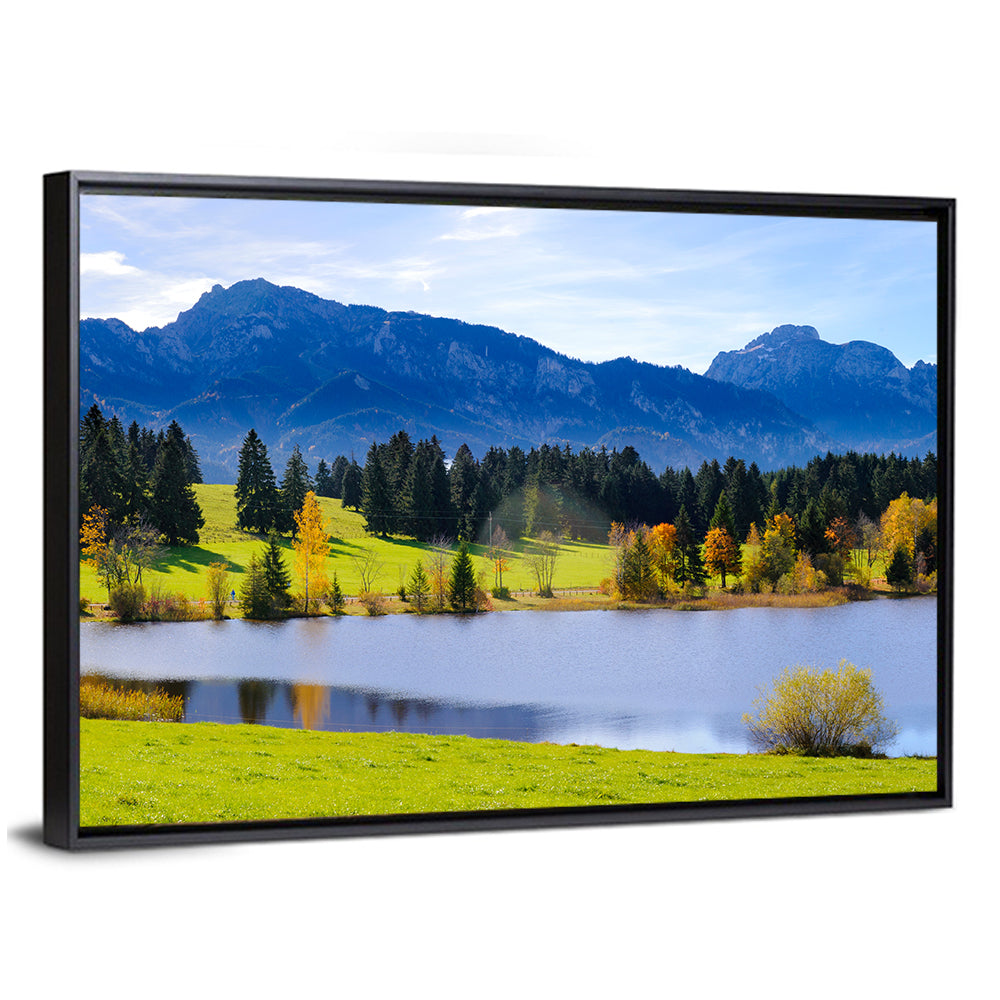 Alpine Lake in Bavaria Wall Art