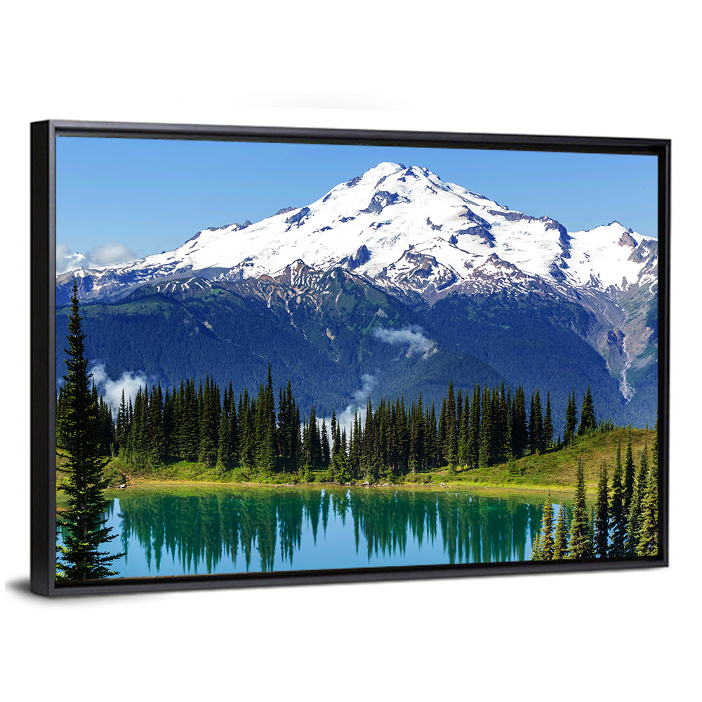 Mount Rainier Lake Reflection Wall Art
