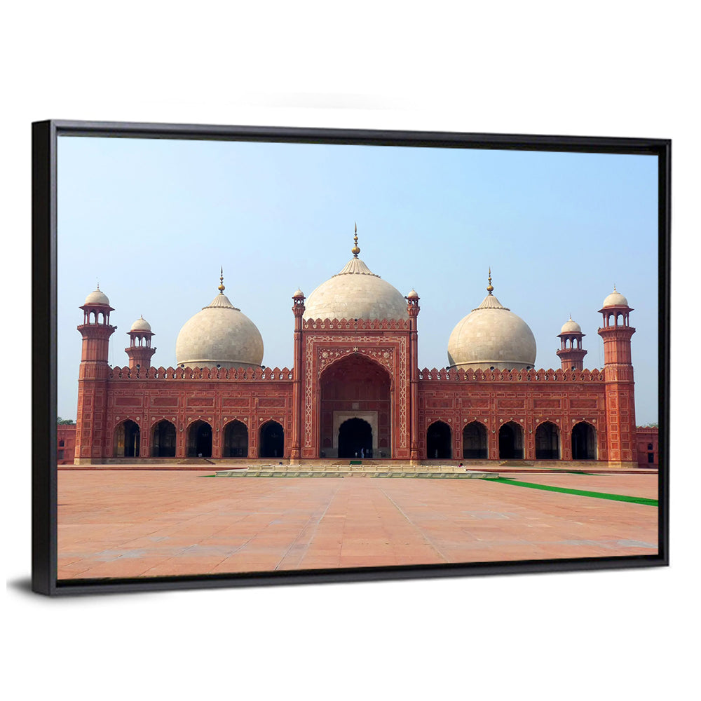 Badshahi Mosque Front View Wall Art