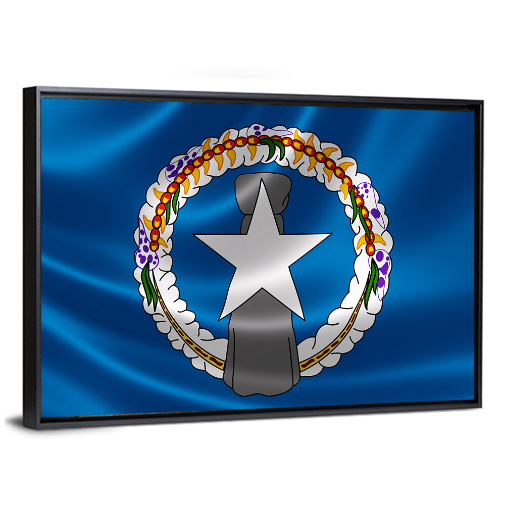 Northern Mariana Islands Flag Wall Art