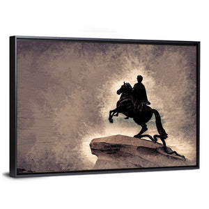 The Bronze Horseman Wall Art