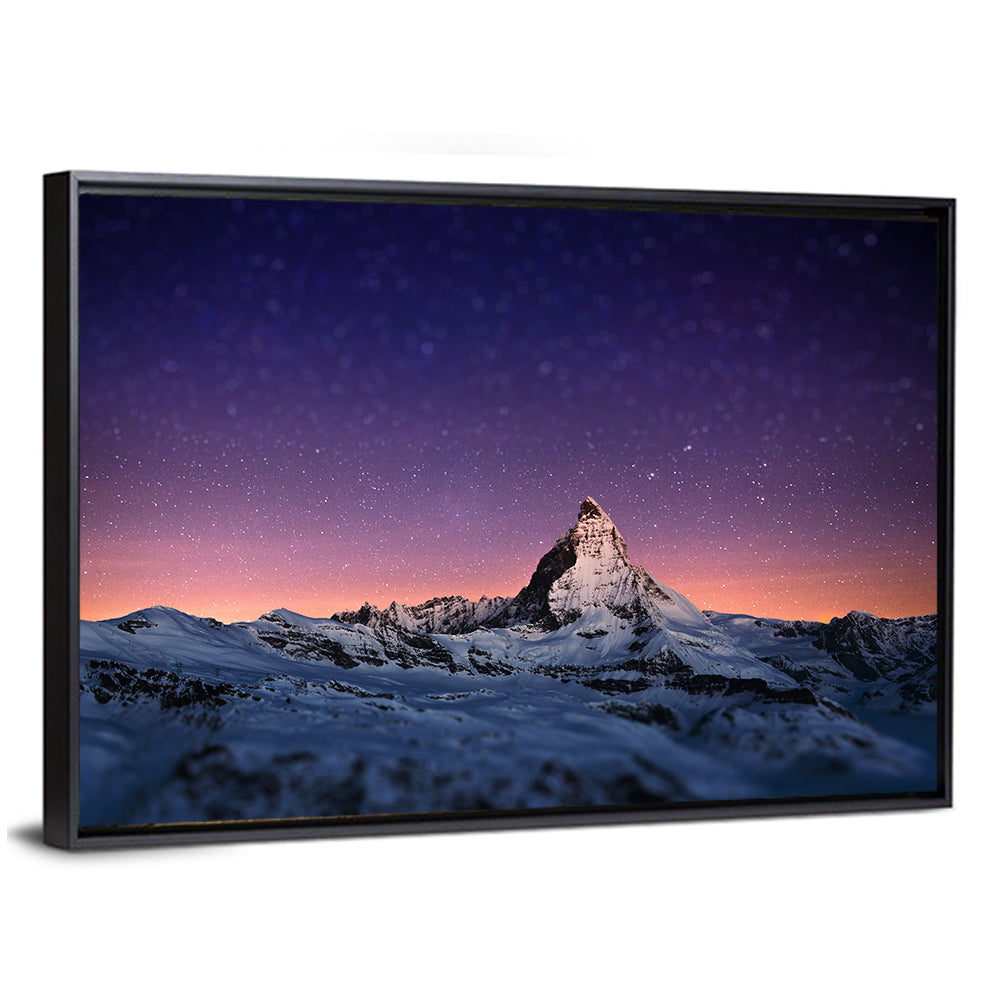 Matterhorn Nightscape Wall Art