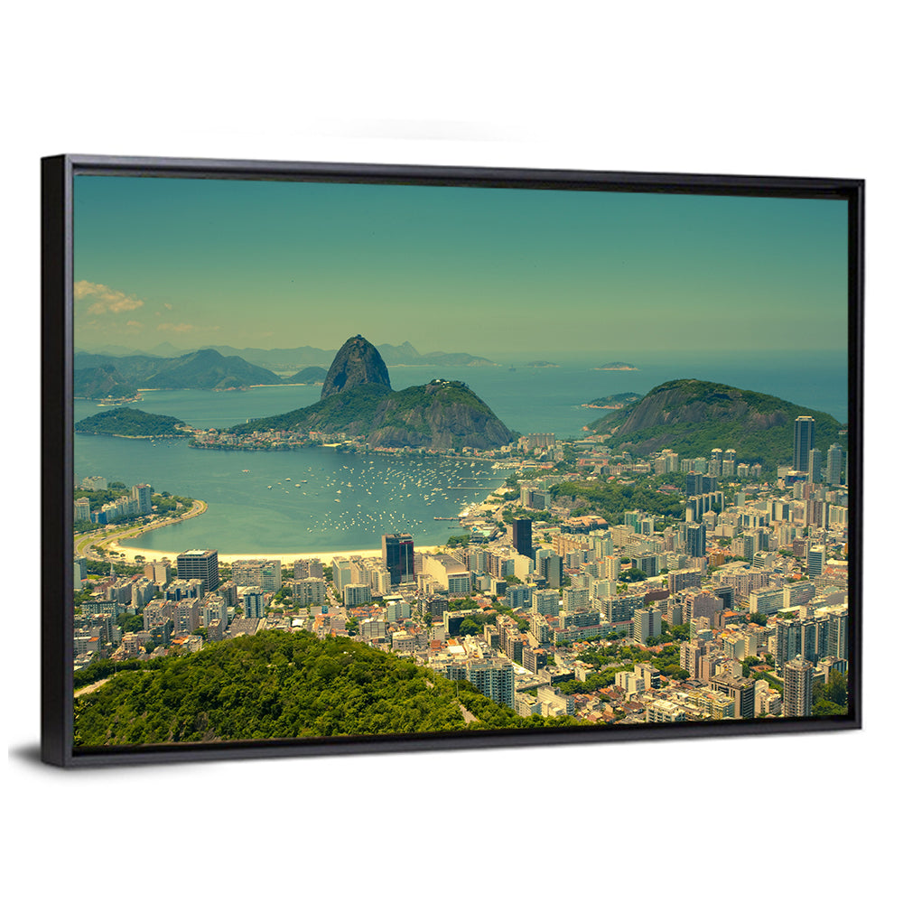 Sugarloaf Mountain Over Guanabara Bay Wall Art