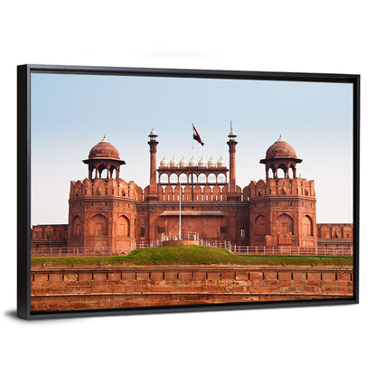 Red Fort Facade in Old Delhi Wall Art