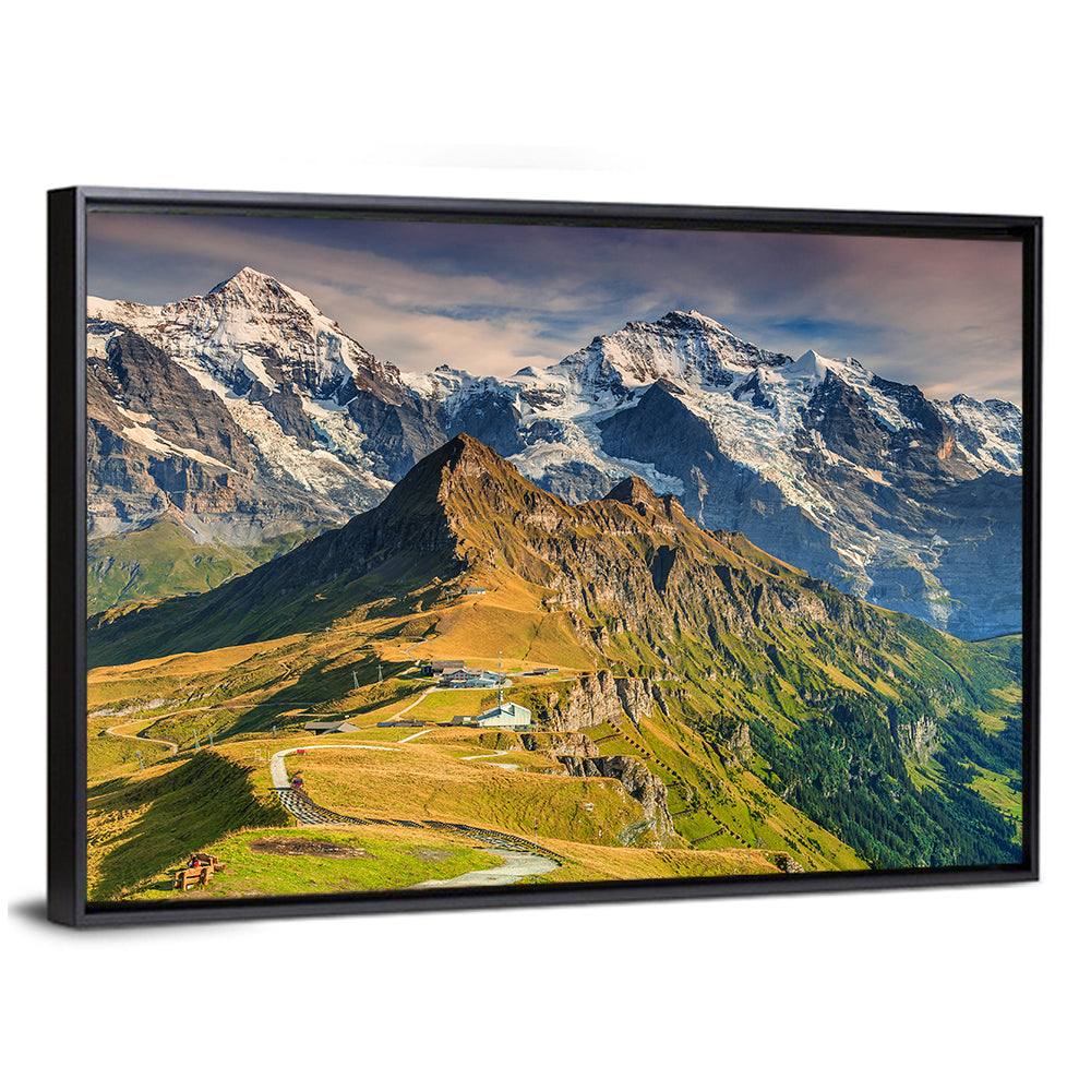 Stunning Mountain In Grindelwald Wall Art