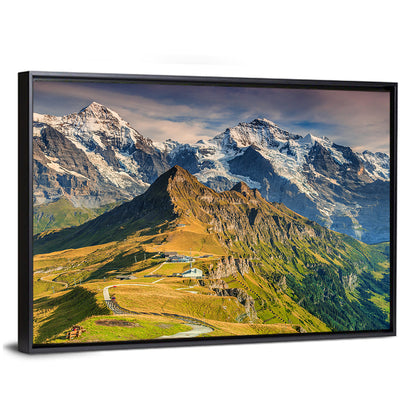 Stunning Mountain In Grindelwald Wall Art