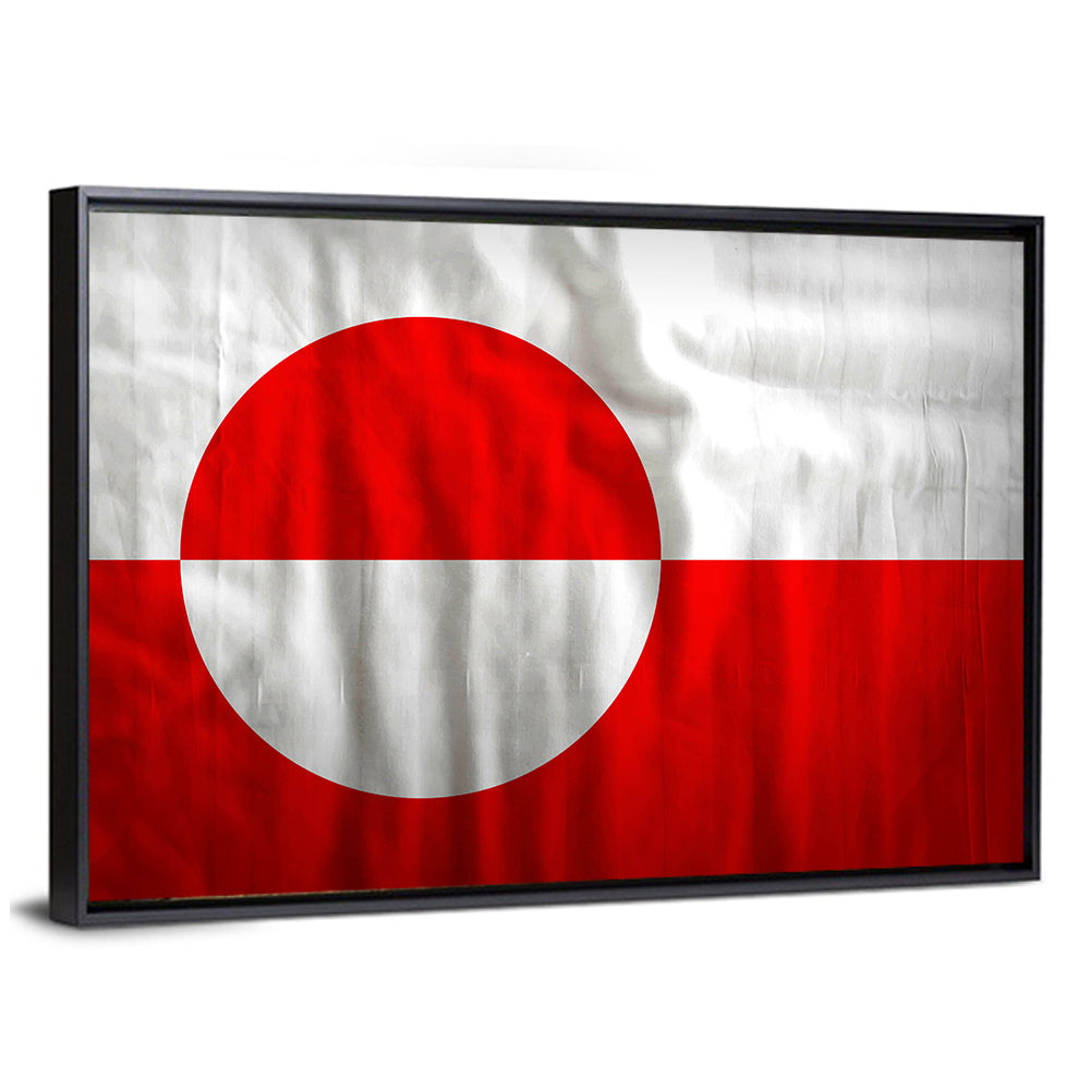 Greenland Flag Wall Art